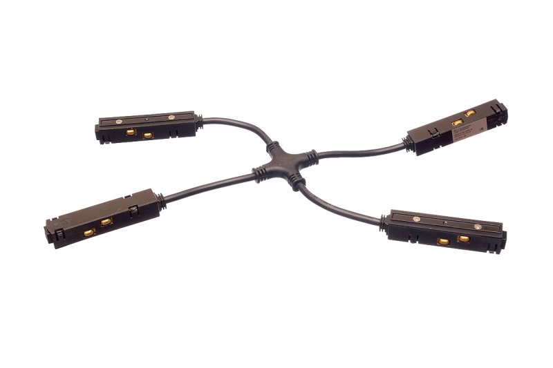 Гибкий Х-коннектор питания Byled серия Gravity 48V Гибкий Х-коннектор питания Byled серия Gravity 48V