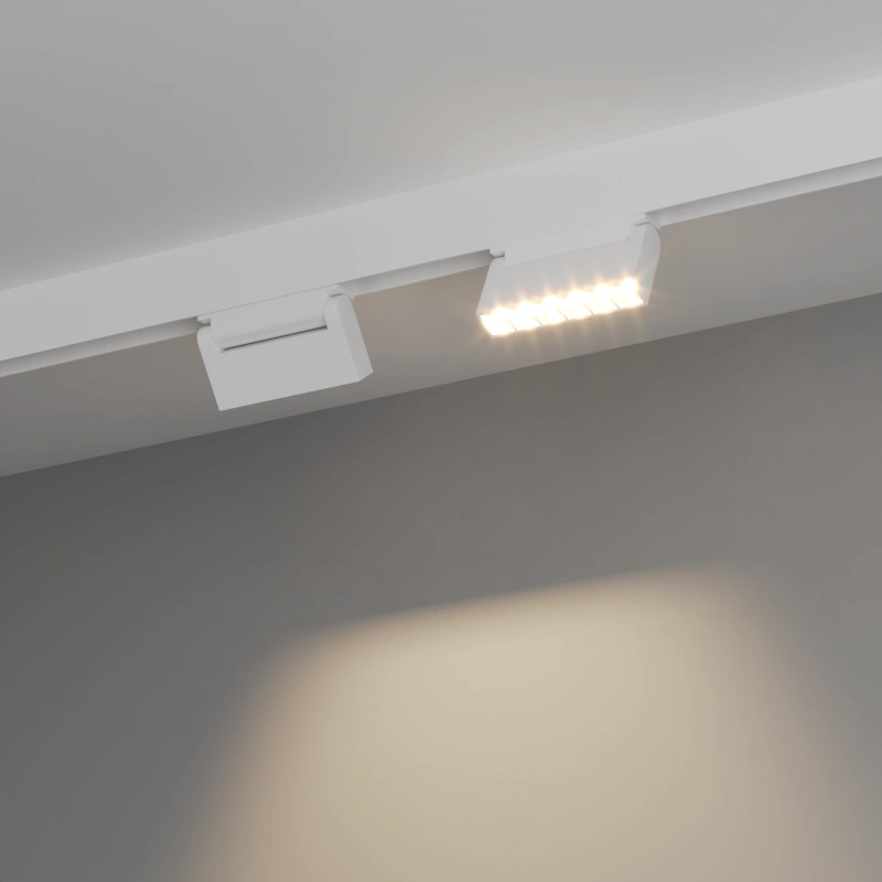 Магнитный наклонный светильник Byled серия Gravity 6W, 48V, CRI>90, 24гр., Белый, Цвет: Теплый белый Магнитный наклонный светильник Byled серия Gravity 6W, 48V, CRI>90, 24гр., Белый, Цвет: Теплый белый