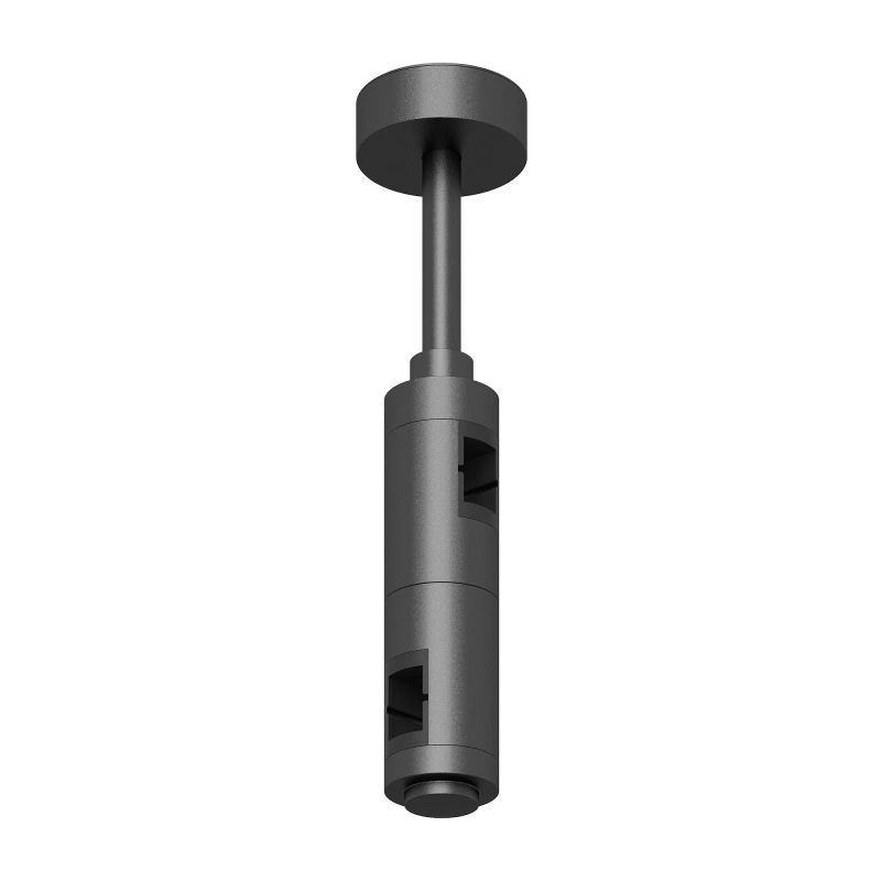 Держатель шинопровода накладной двойной Byled серия ECLIPSE 24V с вводом питания, Черный Держатель шинопровода накладной двойной Byled серия ECLIPSE 24V с вводом питания, Черный