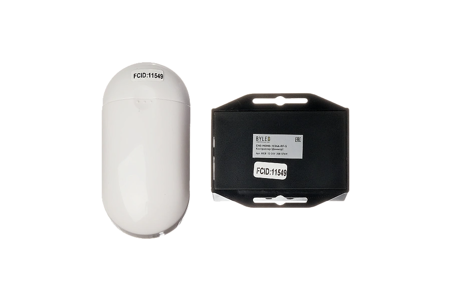 Контроллер (Диммер) с пультом Byled серия CNS (12-24v, 1CH*24A, RF, Сенсорный)