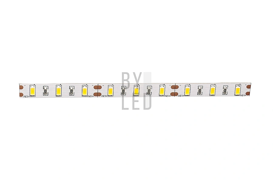 Лента светодиодная Byled Standart 5630, 60 LED/м, 12 Вт/м, 12В , IP20, Цвет: Теплый белый