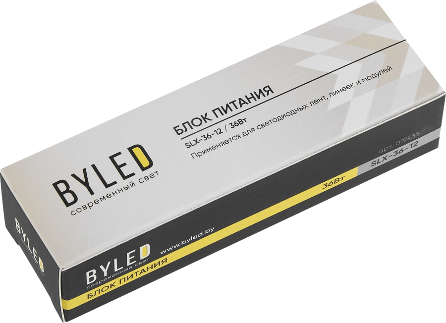 Блок питания Byled SLX-36-12 (36W, 12V, 3A, 60мес.)