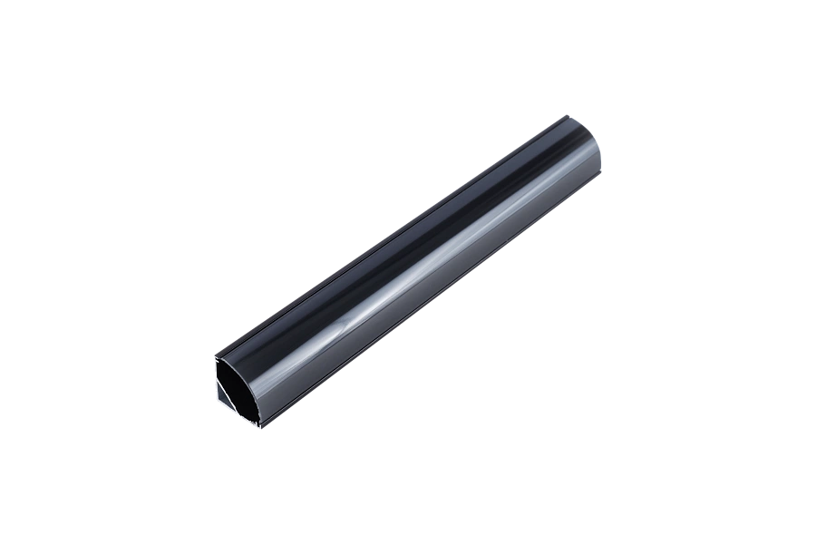 Светодиодный профиль Byled угловой 2000*16*16мм, алюминиевый, черный