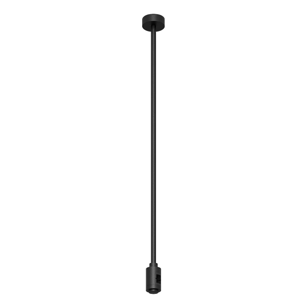 Держатель шинопровода накладной Byled серия ECLIPSE 24V с вводом питания, 544mm, Черный