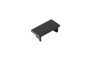 Заглушка Byled без отверстия для светодиодного профиля PR-SF-SL-2010, черный
