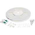 Светодиодный неон Byled PRO SMD2835, 210 LED/m, 10W/m, 24V, СRI>90, IP67, Цвет: Холодный белый