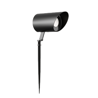 Уличный светильник штыревой Byled серия Ground RNZ (7W, 24V, CRI>90, φ49*100mm, Черный корпус, Цвет: Теплый белый, 36мес.)