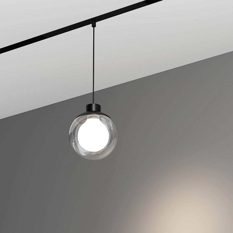 Магнитный подвесной светильник Byled серия Gravity-MG15 3W, 48V, CRI>90, 360гр., Цвет: Теплый белый