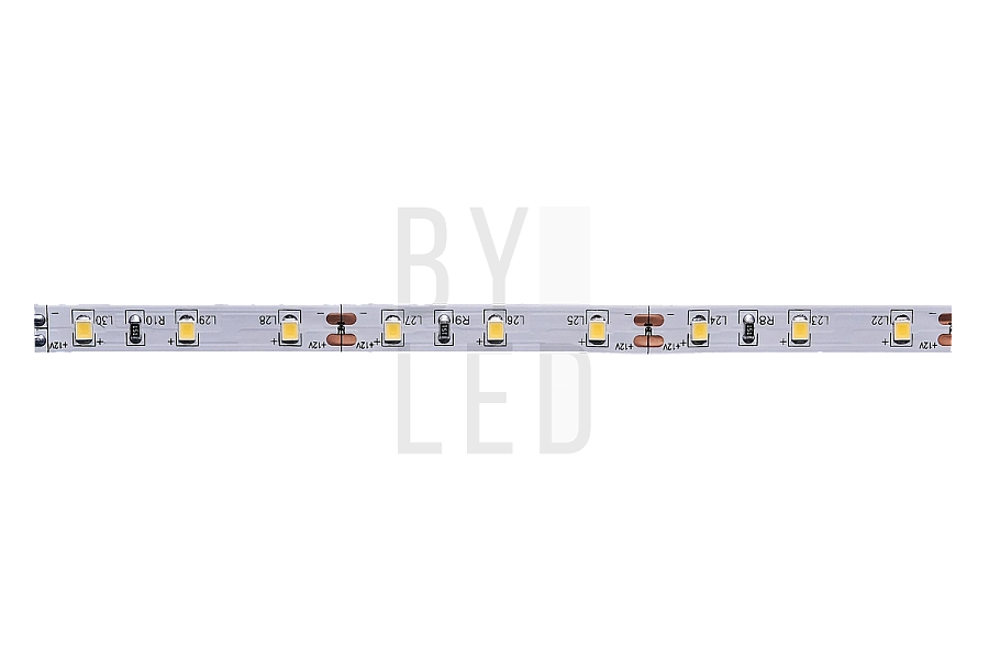 Лента светодиодная Byled Standart 2835, 60 LED/м, 4.8 Вт/м, 12В , IP20, Цвет: Нейтральный белый