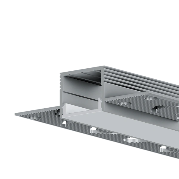 Светодиодный профиль Byled LGL LUX под шпаклевку 48*13*2500мм (Комплект профиль, экран, 2 заглушки)