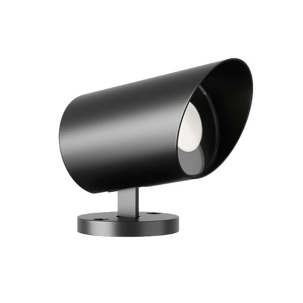Уличный светильник накладной Byled серия Ground RNS (7W, 24V, CRI>90, φ49*100mm, Черный корпус, Цвет: Теплый белый, 36мес.)