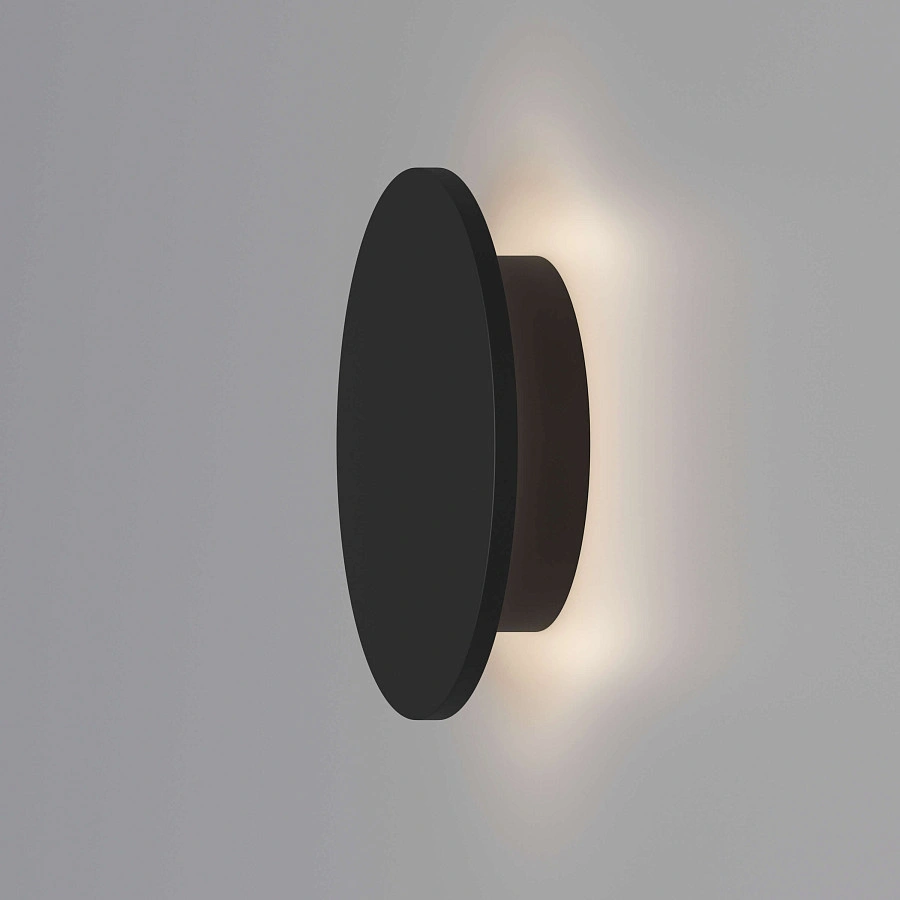 Настенный светильник Byled серия Flare (12W, 230V, CRI>80, Черный корпус, Цвет: Теплый белый)