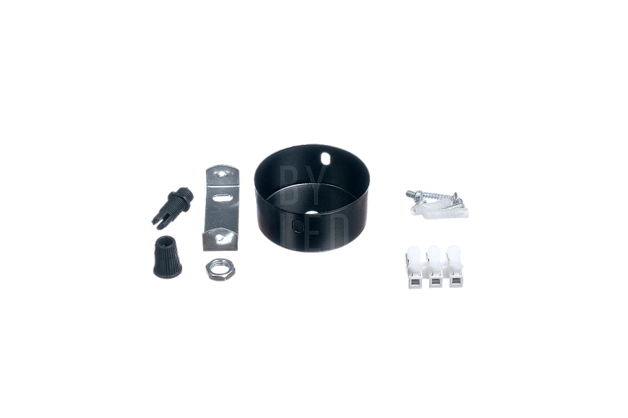 Чашка накладная для подвеса черная Чашка накладная для подвеса черная