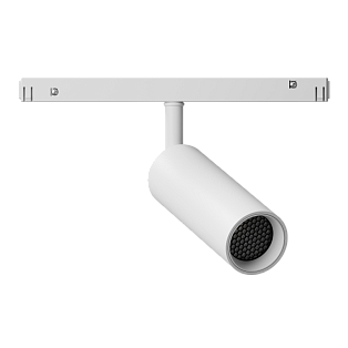 Магнитный трековый светильник Byled серия Gravity с антибликовой решеткой 12W, 48V, CRI>90, 24гр., Белый, 36мес., Цвет: Нейтральный белый