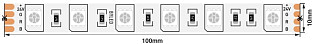 Лента светодиодная Byled PRO 5050, 60 LED/м, 14.4 Вт/м, 24В , IP20, Цвет: RGB