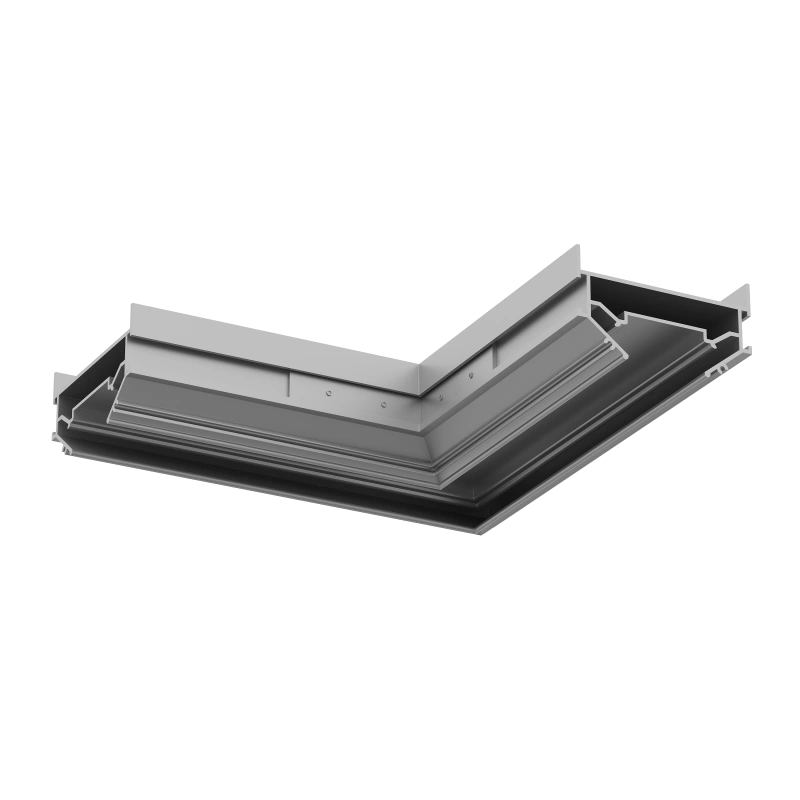 Соеденитель угловой внешний для профиля GRAVITY-MG15-STR-IN