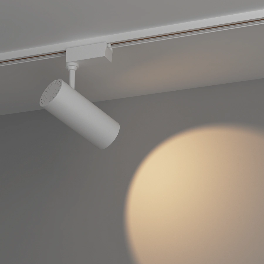 Трековый светильник Byled серия Spot (30W, 230V, CRI>90, Белый корпус, Цвет: 5000K)