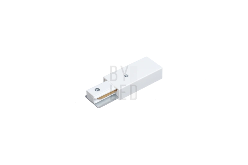 Токоподвод для трека Byled серия SPOT (1 фаза, 230V, Белый)