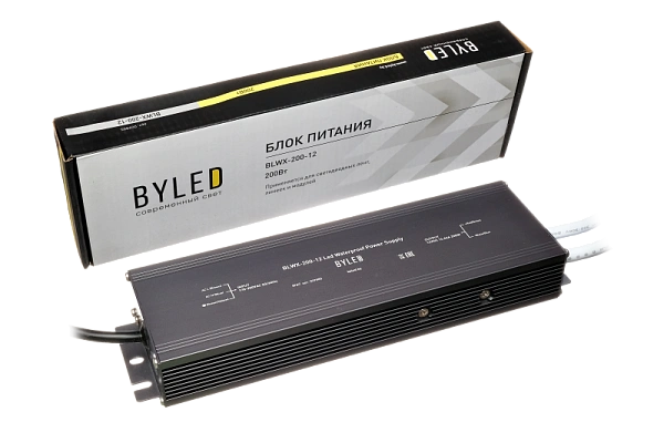 Блок питания Byled LUX BLWX (200W, 16.66A, 12V, IP67)