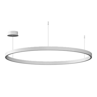 Подвесной светильник Byled серия Halo 1535 (50W, 220V, CRI>90, 900mm, Белый корпус, Цвет: Нейтральный белый)