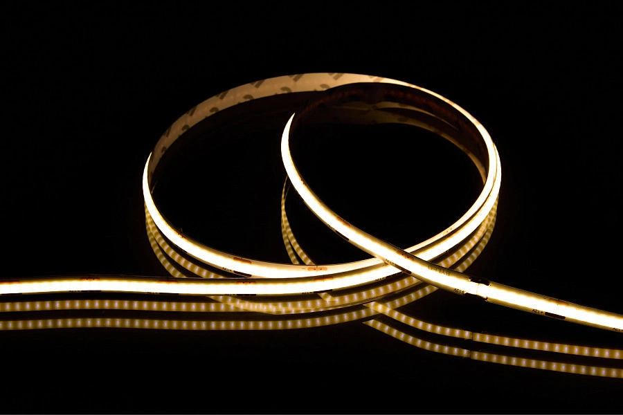 Светодиодная лента Byled Standart COB CSP Led, 320 LED/m, 5W/m, 12V , IP20, 24мес., Цвет: Теплый белый 3000K