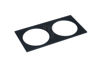 Двойная рамка для светильника Byled серия UNI-BZ-85 Черный