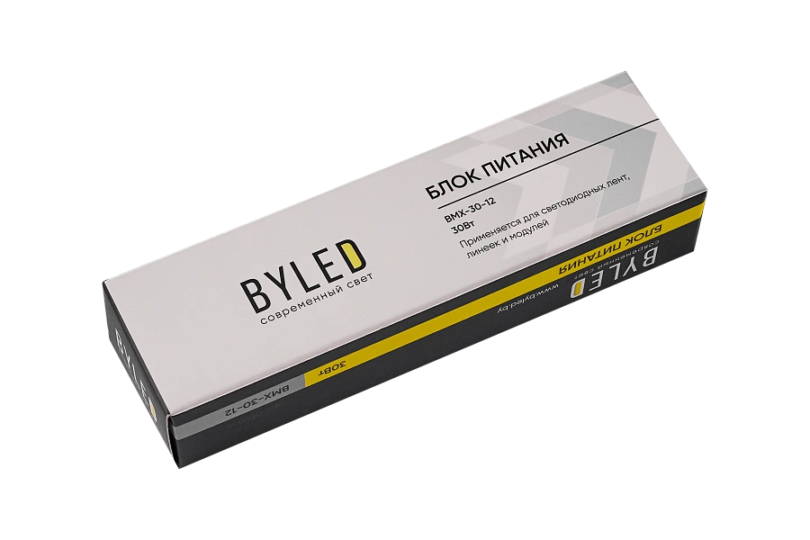 Блок питания Byled BMX-30-12 (30W, 12V, 2.5A)