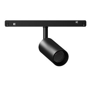 Магнитный трековый светильник Byled серия Gravity с антибликовой решеткой 7W, 48V, CRI>90, 24гр., 36 мес., Цвет: Теплый белый