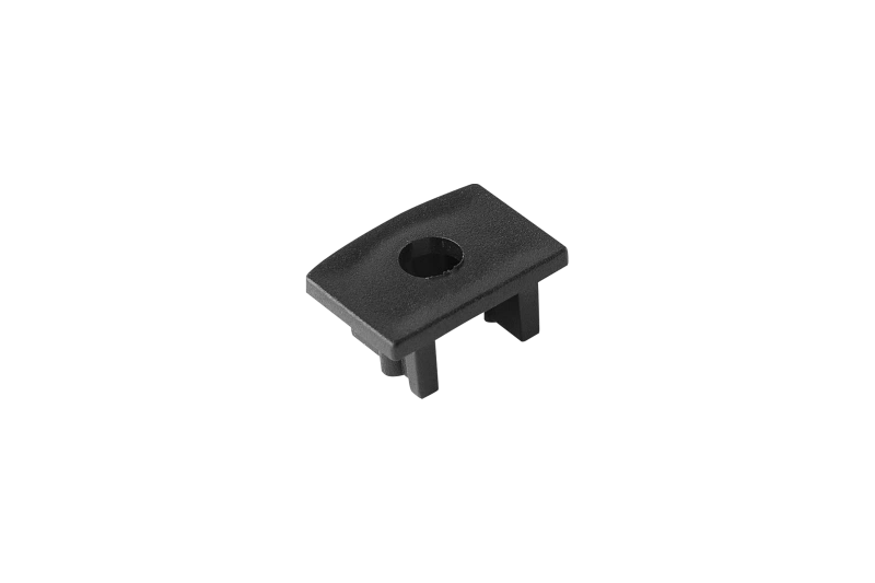 Заглушка Byled с отверстием для светодиодного профиля PR-SF-SL-1612, черный