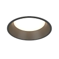 Светильник Byled серия Crater (15W, 220V, CRI>90, Черный корпус, Круг, Цвет: Теплый белый)