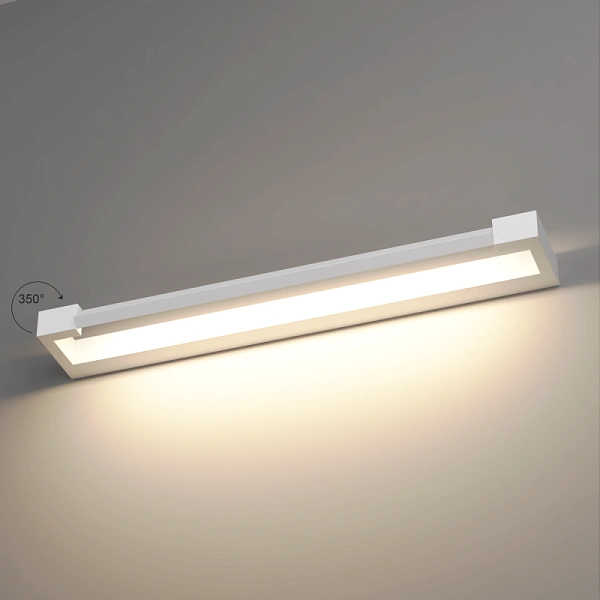 Настенный светильник Byled серия Flare (18W, 230V, CRI>90, 600mm, Белый корпус, Цвет: Теплый белый)