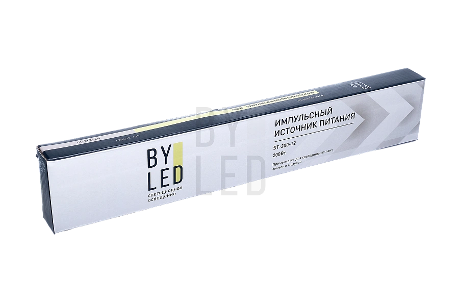 Блок питания Byled ультратонкий, 200 W, 12V