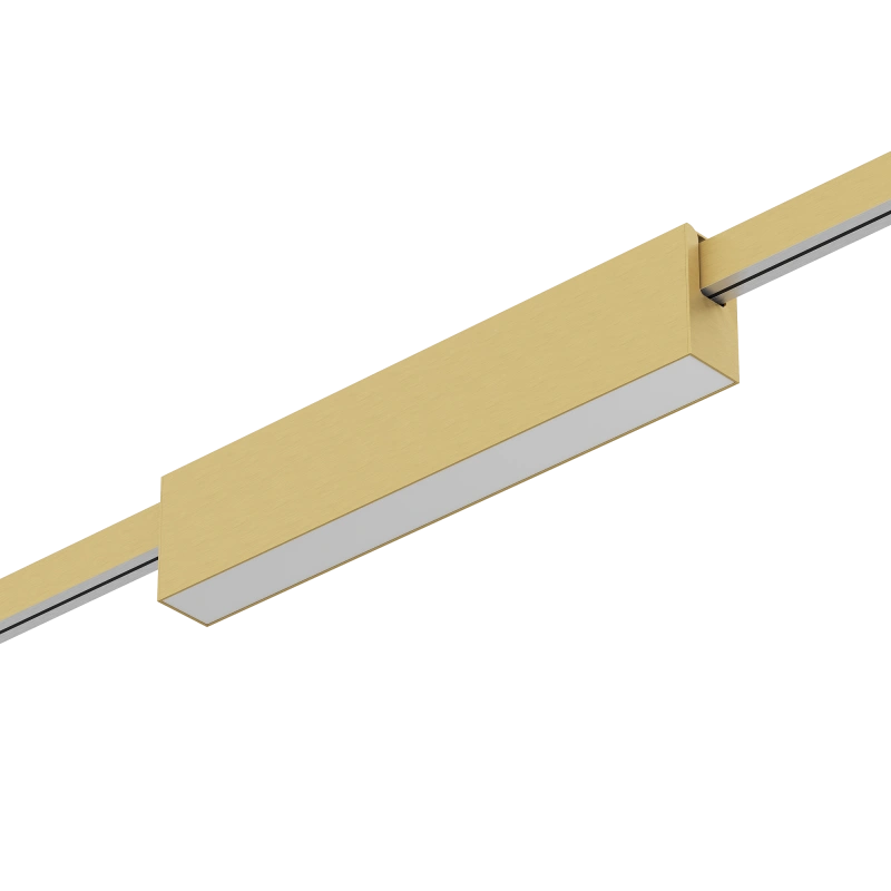 Трековый светильник Byled серия Eclipse-LN 12W, 24V, CRI>90, 120гр., Золотой, Цвет: Теплый белый