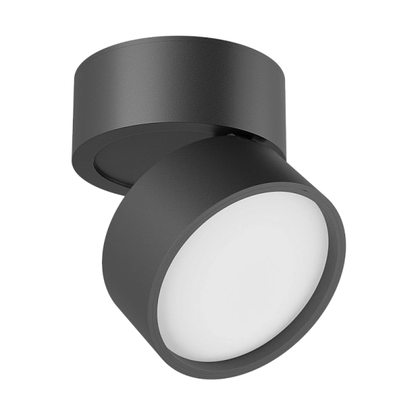 Светильник светодиодный накладной Byled серия UFO-FR (12W, 220V, CRI>90, Черный корпус, 60мес., Цвет: Нейтральный белый)