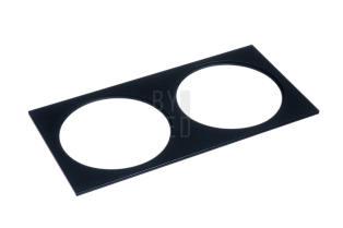 Двойная рамка для светильника Byled серия UNI-BZ-10 Черный