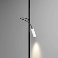 Магнитный гибкий светильник Byled серия Gravity-MG15 5W, 48V, CRI>90, 360гр., Черный+Белый, 36мес., Цвет: Теплый белый