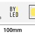 Светодиодная лента Byled PRO SMD2835, 60 LED/m, 4.8W/m, 24V , IP20, Цвет: Нейтральный белый