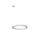 Подвесной светильник Byled серия Halo 4555 (36W, 220V, CRI>90, 600mm, Белый корпус, Цвет: Нейтральный белый)