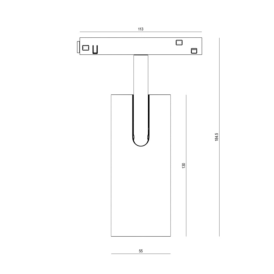 Магнитный трековый светильник Byled серия Gravity 12W, 48V, CRI>90, 38гр., Белый, Цвет: Теплый белый