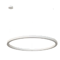 Подвесной светильник Byled серия Halo 4555 (72W, 220V, CRI>90, 1200mm, Белый корпус, Цвет: Нейтральный белый)