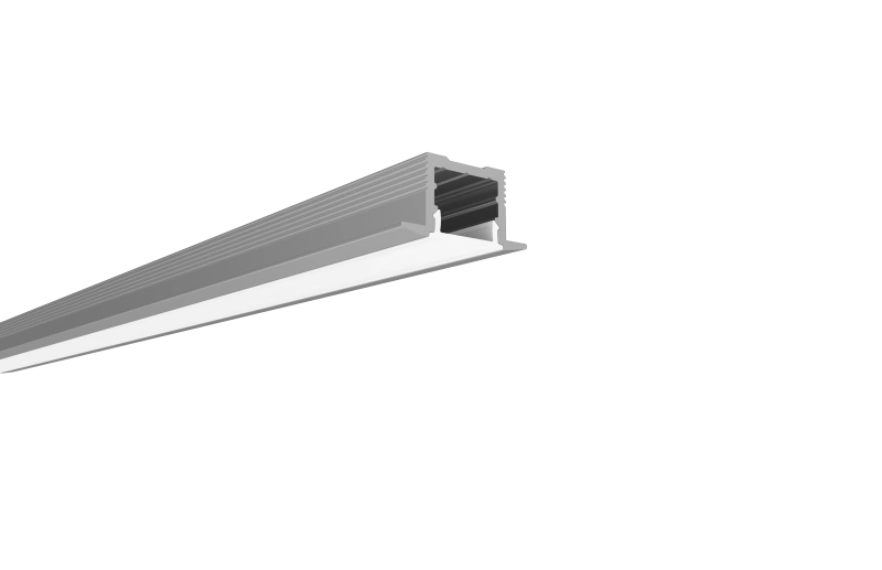 Светодиодный профиль Byled LUX встраиваемый 25*13*2500мм (Комплект профиль, экран, 2 заглушки)