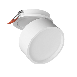 Светильник светодиодный встраиваемый Byled серия UFO-FR (12W, 220V, CRI>90, Белый корпус, Цвет: Теплый белый)