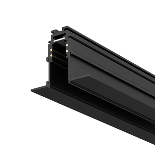 Магнитный трек встраиваемый в стену под шпаклевку Byled серия Gravity 48v, 3000mm