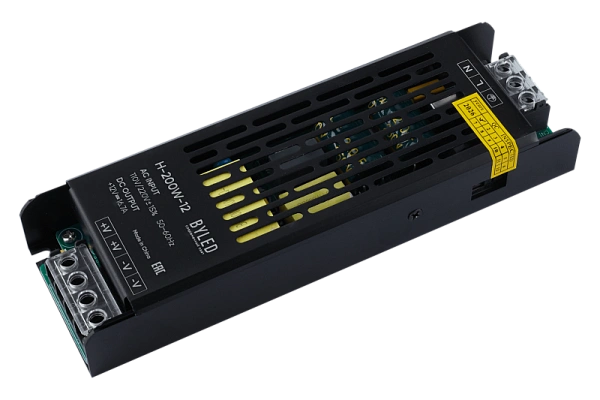 Блок питания Byled H-200-12 (200W, 12V, 16.7A, 36мес.)