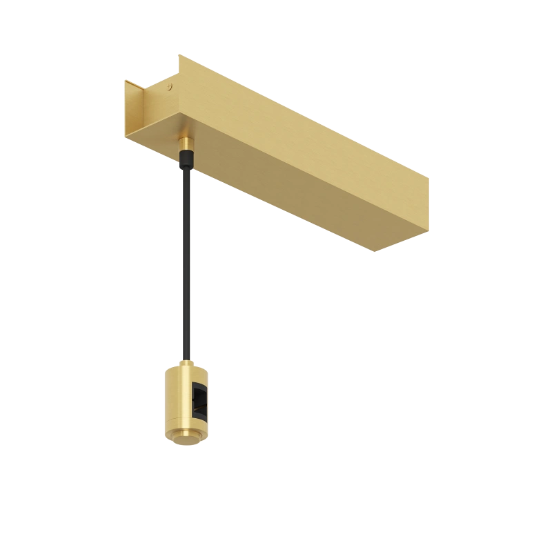 Держатель блока питания подвесной Byled серия ECLIPSE 24V, Золотой