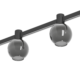 Трековый светильник Byled серия Eclipse-RN 3W, 24V, CRI>90, 120гр., Черный, Цвет: Теплый белый