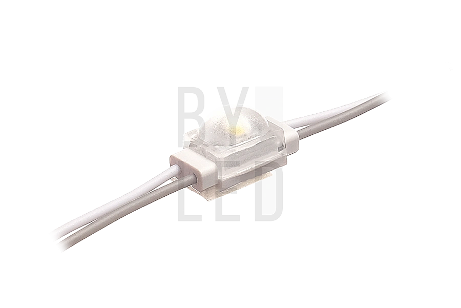 Светодиодный линзованный модуль Byled SMD2835, 0.36W, 120*160°, 12V, Цвет: Белый 6000К