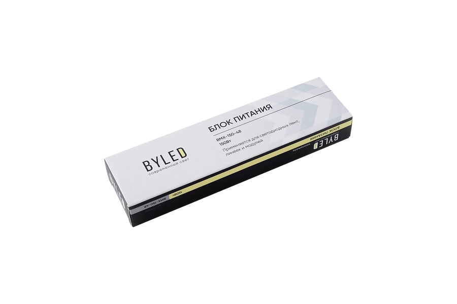 Блок питания Byled BMX-150-48 (150W, 48V, 3.15A, 60мес.) Блок питания Byled BMX-150-48 (150W, 48V, 3.15A, 60мес.)