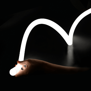 Светодиодный неон Byled серия Space (14.4W/m, ф25*5000mm, 24V, CRI>90, 360гр., IP65, Цвет: Нейтральный белый)