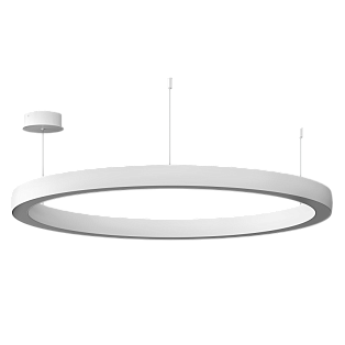 Подвесной светильник Byled серия Halo 4555 (70W, 220V, CRI>90, 900mm, Белый корпус, Цвет: Теплый белый)